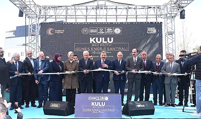 Konya Büyükşehir’in Kulu’ya Kazandırdığı GES’in Açılışını Sağlık Bakanı Koca Yaptı