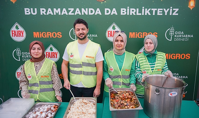 Fairy ve Migros, Gıda Kurtarma Derneği Desteğiyle 50 Bin Öğün Gıdayı Hatay’daki Depremzedelere Ulaştırdı