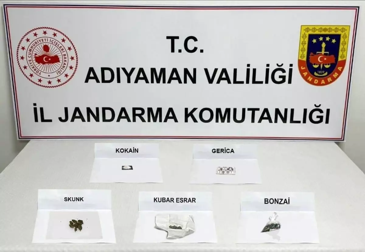 Adıyaman’da Uyuşturucu Operasyonu