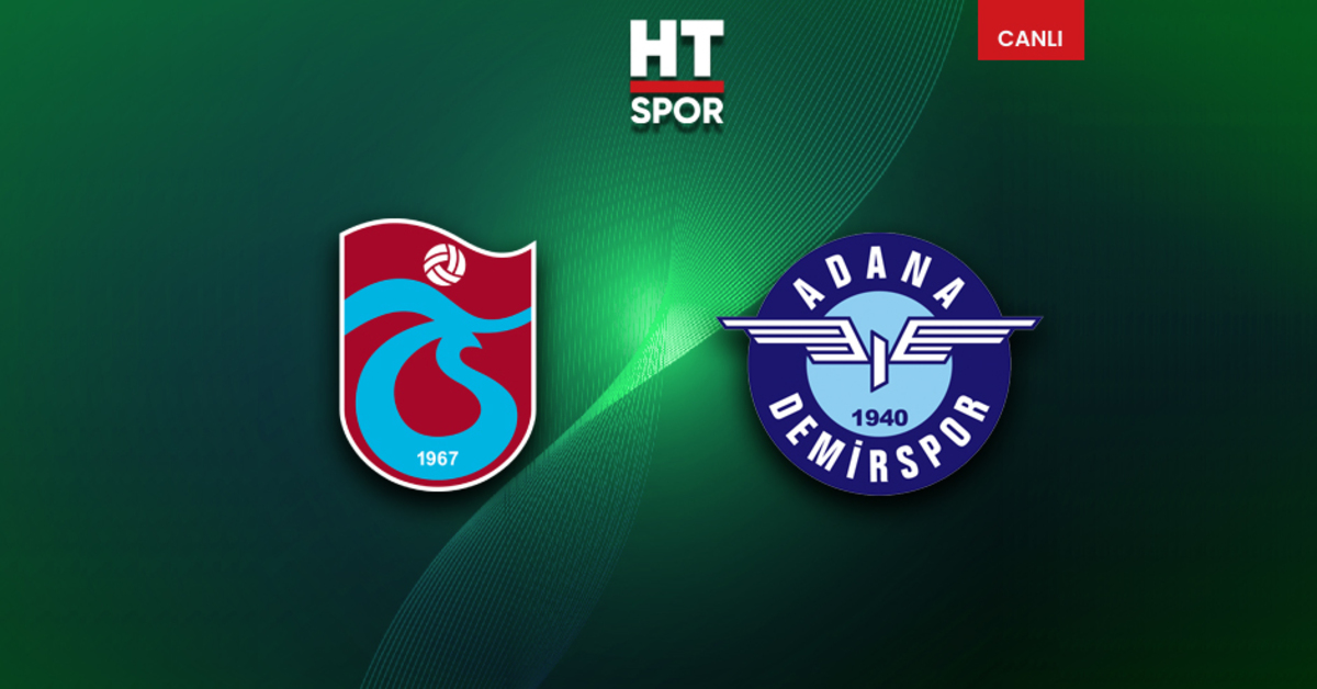 Trabzonspor – Adana Demirspor maçı CANLI YAYIN